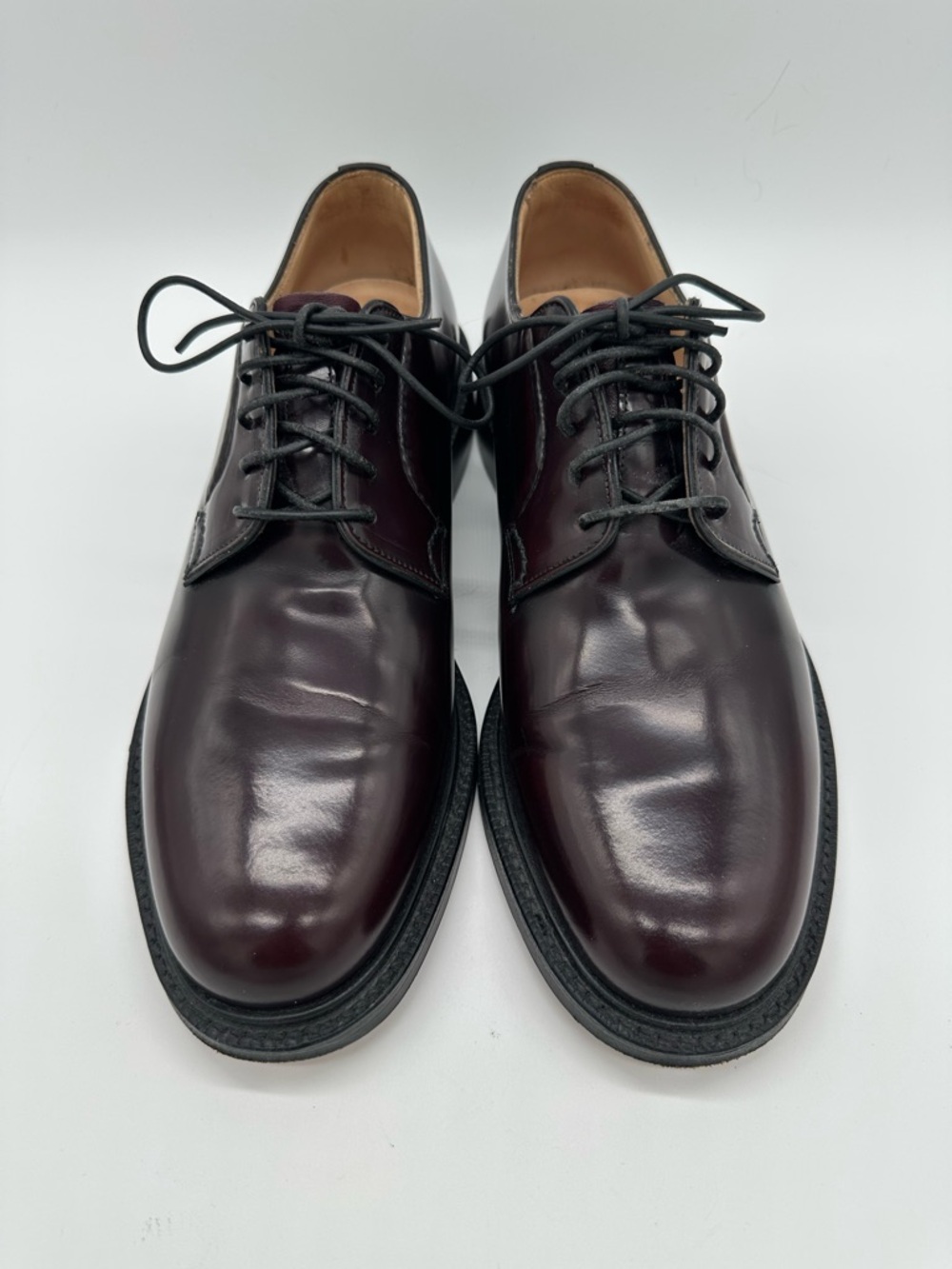 Church's Men's Oxblood Leather Derby Shoes